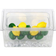Chilled Condiment Holder including 1xGN1/3-150mm container with lid Plastic - CECHP04BD
