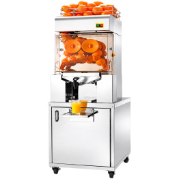 Commercial Automatic Citrus Juicer with Tap Start 20 Oranges/Min 640×600×1500mm | CaterEq CECJWDFOJ300TAP Commercial Automatic Citrus Juicer with Tap Start 20 Oranges/Min 640×600×1500mm | CaterEq CECJWDFOJ300TAP