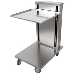 Commercial Cantilever Dishwasher Rack Trolley for 500 × 500mm Racks 6 Rack Capacity Spring Adjustable | CaterEq CECLT5050 Commercial Cantilever Dishwasher Rack Trolley for 500 × 500mm Racks 6 Rack Capacity Spring Adjustable | CaterEq CECLT5050