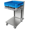 Commercial Cantilever Dishwasher Rack Trolley for 500 × 500mm Racks 6 Rack Capacity Spring Adjustable | CaterEq CECLT5050 Commercial Cantilever Dishwasher Rack Trolley for 500 × 500mm Racks 6 Rack Capacity Spring Adjustable | CaterEq CECLT5050