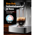 Commercial Espresso Coffee Machine 1350W 20 Bar Stainless Steel | CaterEq CECM1661