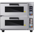 Commercial Double Pizza oven Electric 2 chamber 520x500mm Digital controls 5kW - CEKNGCP04 Commercial Double Pizza oven Electric 2 chamber 520x500mm Digital controls 5kW - CEKNGCP04