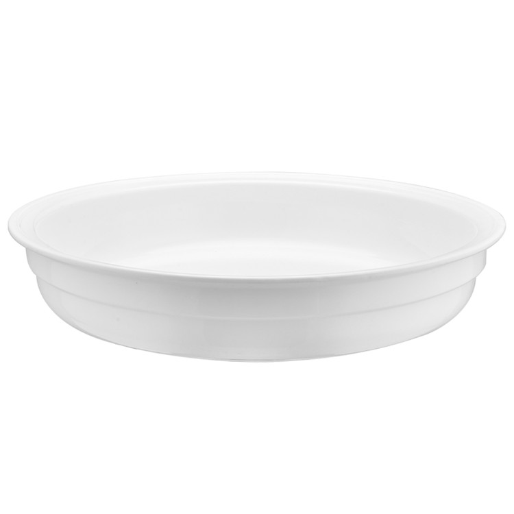 Ceramic Insert for 4.5L Chafing Dish Stock Pot Ф300x65mm| CaterEq CECSPCI
