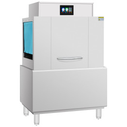 Commercial 380V 3-Phase Hardwired Rack Conveyor Dishwasher 120 Racks/Hour 26kW | CaterEq CEDAVS124