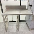 Commercial Stainless Steel Worktable for Rack Conveyor Dishwasher Left Side 1000 x 760 x 880mm | CaterEq CEDAVS136 Commercial Stainless Steel Worktable for Rack Conveyor Dishwasher Left Side 1000 x 760 x 880mm | CaterEq CEDAVS136