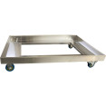 Stainless Steel Cart for 600x400mm Dough Box - CEDBC6040