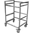 Dough Box/Services Container Cart for 60x40cm Dough Boxes - CEDBD6040