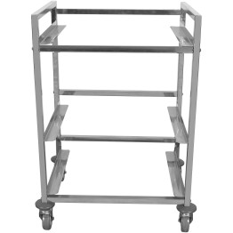 B GRADE Dough Box/Services Container Cart for 66x46cm Dough Boxes | CaterEq DBD6646 B GRADE B GRADE Dough Box/Services Container Cart for 66x46cm Dough Boxes | CaterEq DBD6646 B GRADE