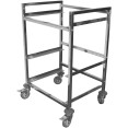 Dough Box/Services Container Cart for 66x46cm Dough Boxes - CEDBD6646