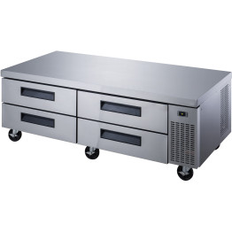 Professional Low Refrigerated Counter / Chef Base 4 drawers 1839x820x635mm - CEDCB72