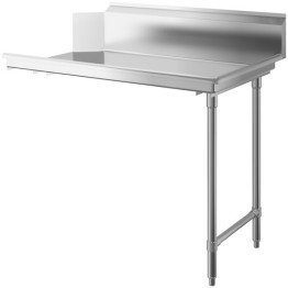 Commercial Stainless steel Pass Through Dishwasher Table Right 1219mm Width - CEDCOT3048RIGHT