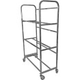 Commercial Drip Dry Trolley for Dishwasher baskets Stainless steel 30 baskets 1070x470x1705mm - CEDDT30