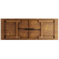 Vineyard Folding Catering Table 9ft Pine Wood 2745x1015x760mm - CEDGW003240108