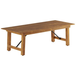 Vineyard Folding Catering Table 8ft Pine Wood 2430x1015x760mm - CEDGW00324096