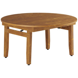 Vineyard Folding Catering Table Round 5ft Pine Wood 1500x760mm - CEDGW003260R