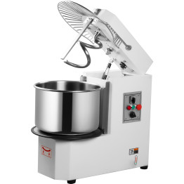 Professional Spiral Dough Mixer 30 litres Liftable head Fixed bowl 1 speed 230V/1 phase - CEDH30T