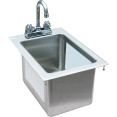 Drop-in Sink 1 bowl Stainless steel - CEDIS1DB101410 Drop-in Sink 1 bowl Stainless steel - CEDIS1DB101410