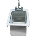 Drop-in Sink 1 bowl Stainless steel - CEDIS1DB101410 Drop-in Sink 1 bowl Stainless steel - CEDIS1DB101410
