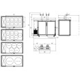 Professional Double Tap Beer Dispenser 2 Door Bottle Cooler 453 Litres 1267 x 705 x 1216mm Black | CaterEq CEDKB48M2 Professional Double Tap Beer Dispenser 2 Door Bottle Cooler 453 Litres 1267 x 705 x 1216mm Black | CaterEq CEDKB48M2