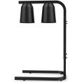 Double Head Freestanding Warming Lamp Infrared Food Warmer 470×360×759mm Black Finish | CaterEq CEDS571 Double Head Freestanding Warming Lamp Infrared Food Warmer 470×360×759mm Black Finish | CaterEq CEDS571