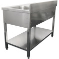 B GRADE Commercial Sink Stainless steel 1400x700x950mm 1 bowl to the right 1 drawer Splashback | CaterEq DSA140701DR B GRADE B GRADE Commercial Sink Stainless steel 1400x700x950mm 1 bowl to the right 1 drawer Splashback | CaterEq DSA140701DR B GRADE