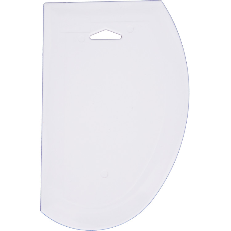 Dough Scraper White Plastic - CEDSP7