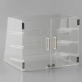 3 Tier Acrylic Bakery Display Case with Rear Doors - CEDETDTBC10903