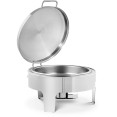 Hydraulic Chafing dish Round Stainless steel 6 litres - CEDTC1115