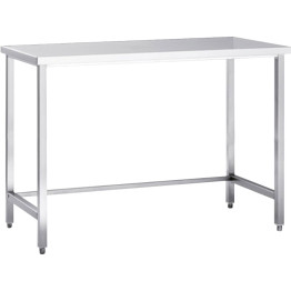 Professional Work Table Stainless Steel 1200x700x965mm - CEDW7120WO Professional Work Table Stainless Steel 1200x700x965mm - CEDW7120WO