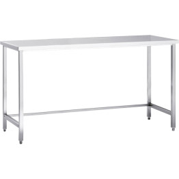 Professional Work Table Stainless Steel 1500x700x965mm - CEDW7150WO