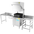 Loading table Right side 1400x650x850mm With sink With waste hole With splashback Stainless steel - CEDWITC1465L