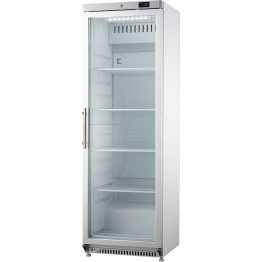 400lt Commercial Refrigerator Stainless steel Upright cabinet Single Glass door - CEDWR400GSS