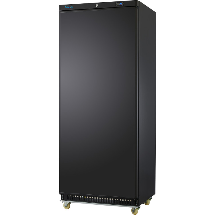600lt Commercial Freezer Upright cabinet Black Single door - CEDWF600BC