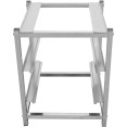 Dishwasher stand with 2 rack guides for dishwashers of Width 415-425mm & Depth 455-465mm - CEDWS02S