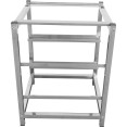 Dishwasher stand with 2 rack guides for dishwashers of Width 415-425mm & Depth 455-465mm - CEDWS02S