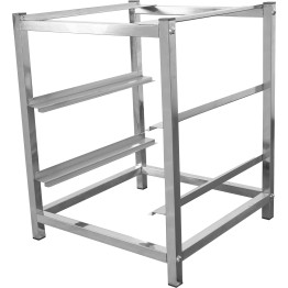 Dishwasher stand with 2 rack guides for dishwashers of Width 415-425mm & Depth 455-465mm - CEDWS02S