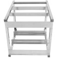 Dishwasher stand with 2 rack guides for dishwashers of Width 415-425mm & Depth 455-465mm - CEDWS02S