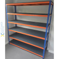 Industrial Shelving Unit Heavy duty 1800x600x1980mm 6 shelves 340 kg/shelf Powder coated steel - CEDX1800600
