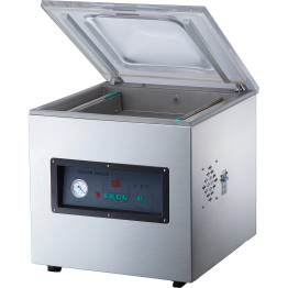 Chamber Vacuum Machine Double Seal Bar 20m³/hour Table Top 400mm - CEDZ400