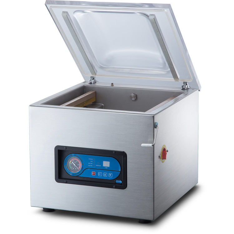 Chamber Vacuum Machine Double Seal Bar 20m³/hour Table Top 400mm - CEDZ400E Chamber Vacuum Machine Double Seal Bar 20m³/hour Table Top 400mm - CEDZ400E