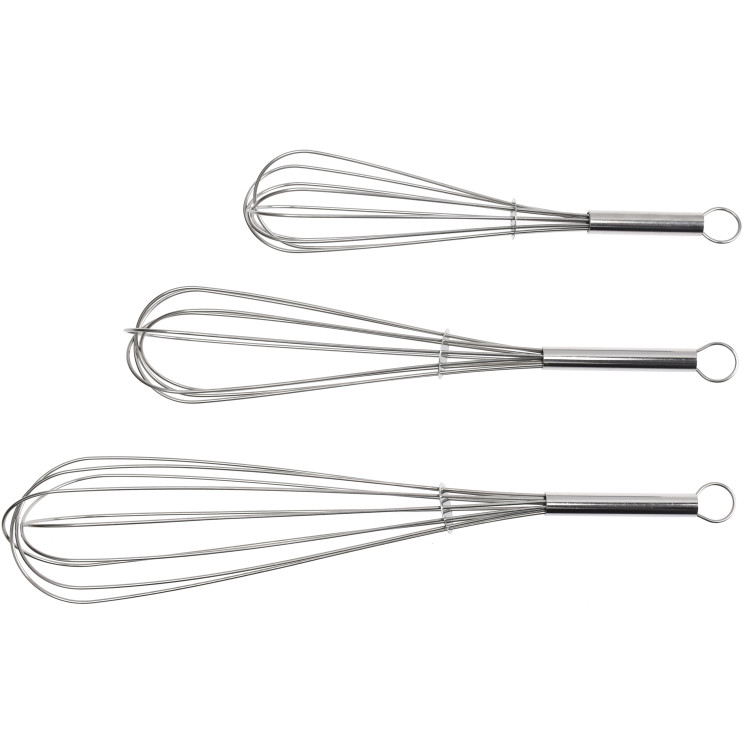 3 Piece Whisk Set Stainless Steel - CEE021