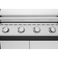 Commercial 4 Burner Gas BBQ Grill with Side Burner, Cabinet and Warming Rack 1330×570×1120mm LPG | CaterEq CEE34MJ12S52M45T45SB Commercial 4 Burner Gas BBQ Grill with Side Burner, Cabinet and Warming Rack 1330×570×1120mm LPG | CaterEq CEE34MJ12S52M45T45SB