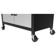 Commercial 4 Burner Gas BBQ Grill with Side Burner, Cabinet and Warming Rack 1330×570×1120mm LPG | CaterEq CEE34MJ12S52M45T45SB Commercial 4 Burner Gas BBQ Grill with Side Burner, Cabinet and Warming Rack 1330×570×1120mm LPG | CaterEq CEE34MJ12S52M45T45SB