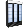 Commercial Display Refrigerator with 3 Glass doors 760 litres Black | CaterEq CEEC1200