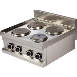 Electric boiling top 4 plates 7.0kW - Hotmax 600 CEEC606