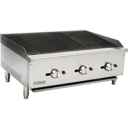 Professional Natural Gas Chargrill 3 burners 22.5kW - CEECB36S Professional Natural Gas Chargrill 3 burners 22.5kW - CEECB36S
