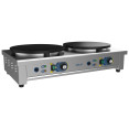 Commercial Electric Double Crepe Maker 2 x 400mm 6kW | CaterEq CEECM2