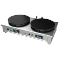 Commercial Electric Double Crepe Maker 2 x 400mm 6kW | CaterEq CEECM2