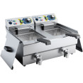 Commercial Twin Deep Fat Fryer 10+10 litres 3+3kW Countertop - CEEF102V