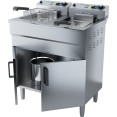 Commercial Fryer Double Electric 2x16 litre 6kW Free standing - CEEF162VC